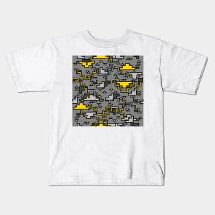 Abstract Drawing Background Seamless Kids T-Shirt